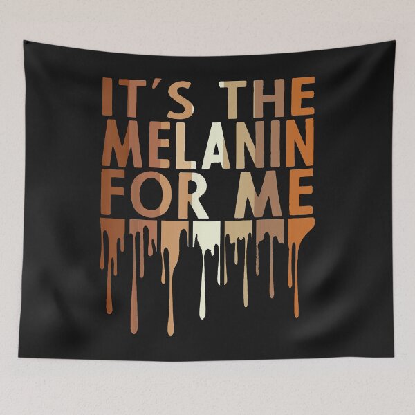 Item preview, It's The Melanin For Me Melanated Black History Month T-Shirt designed and sold by Lukifo-Caster.