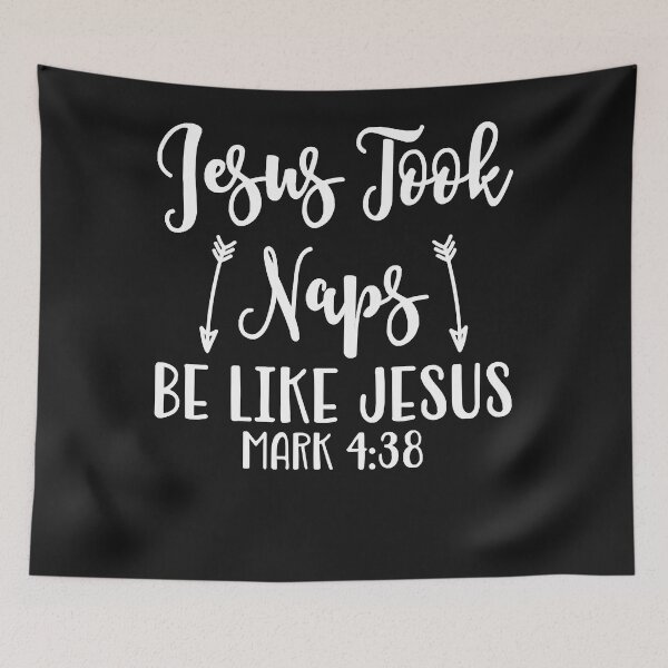 Item preview, Jesus Took Naps Be Like Jesus Funny Humor Christian Long Sleeve T-Shirt designed and sold by Lukifo-Caster.