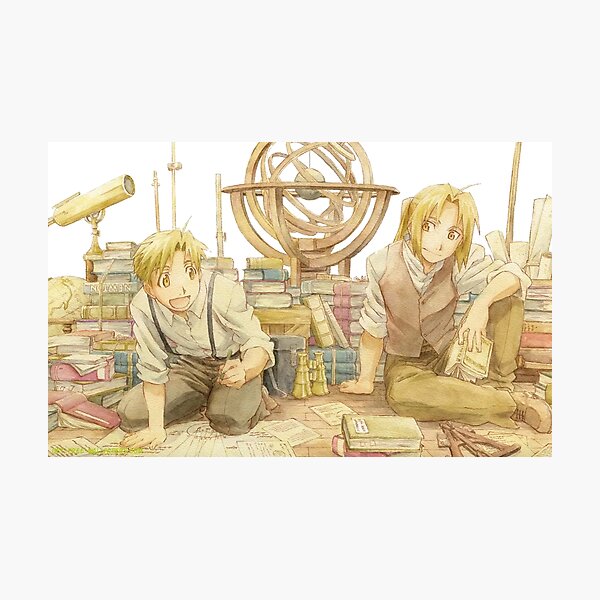 Edward and Alphonse Elric Photographic Print