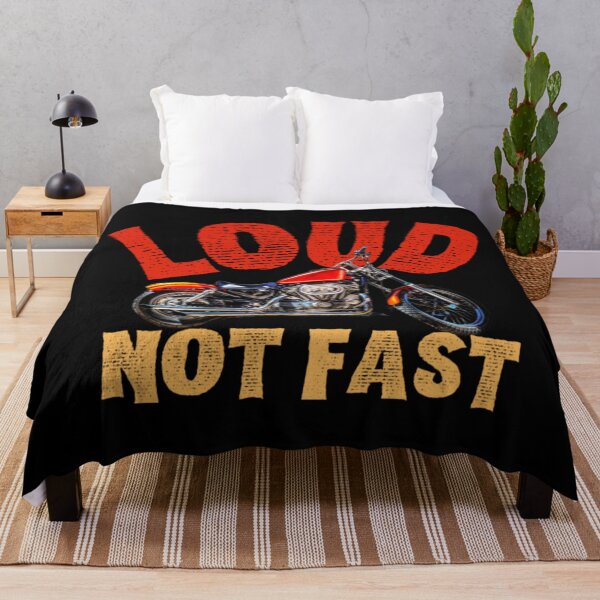 Item preview, Loud Not Fast Vintage Motorcycle designed and sold by JoyceBova.