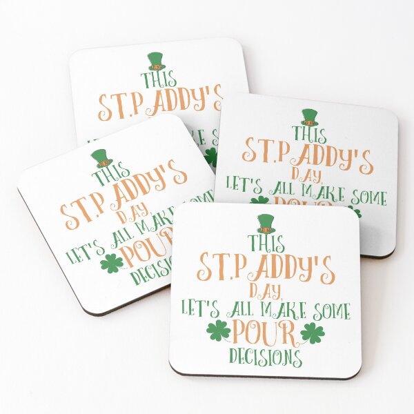 Item preview, This St. Paddy's day, let's all make some pour decisions designed and sold by Sticker Up.