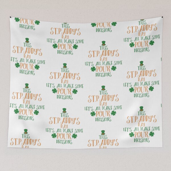 Item preview, This St. Paddy's day, let's all make some pour decisions designed and sold by Sticker Up.