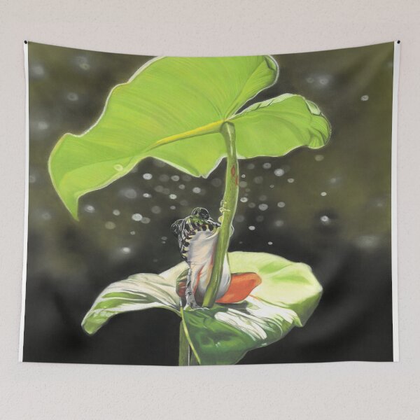 Item preview, New Dawn Frog art designed and sold by IslesArt.