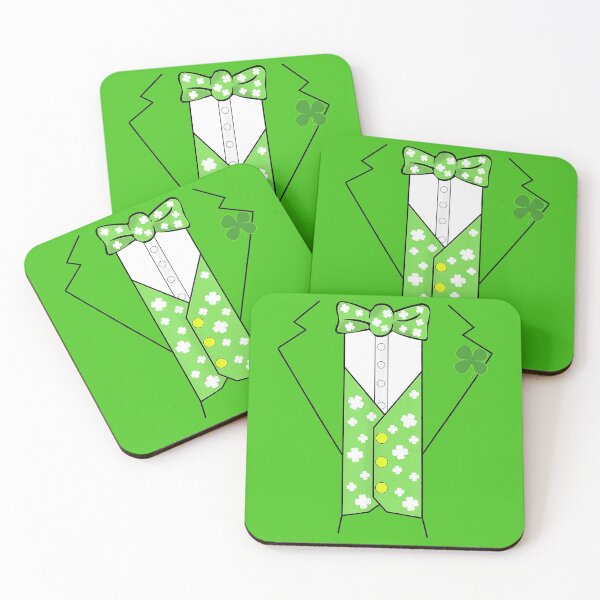 Item preview, Leprechaun Costume Irish Tuxedo Funny Kids St Patricks Day T-Shirt designed and sold by Lukifo-Caster.