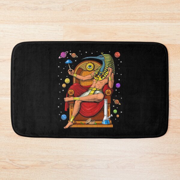 Item preview, Psychedelic Egyptian God Thoth designed and sold by underheaven.
