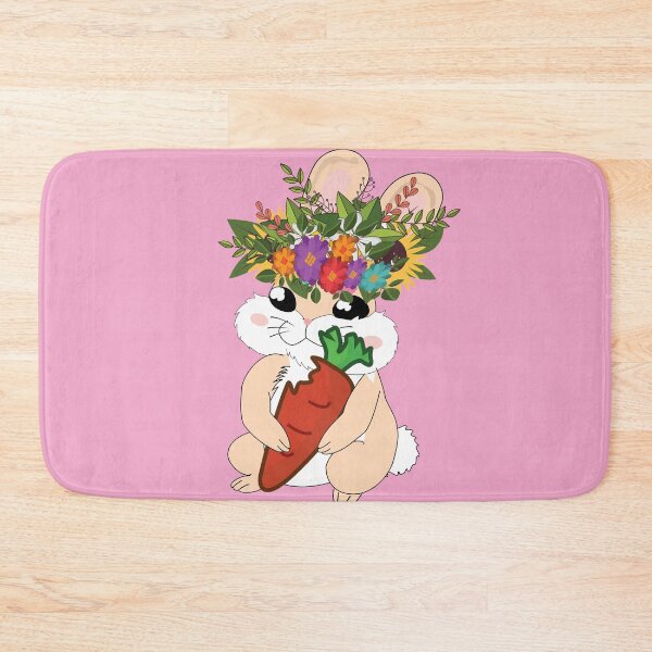 Item preview, Cute Bunny Rabbit Loaf- cute baby floral bunny designed and sold by Rajpramanik.