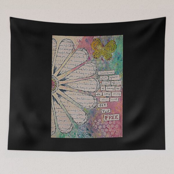 Item preview, Teacher Sometimes what you're most afraid of doing is the very thing that will set you free designed and sold by Kendall188.