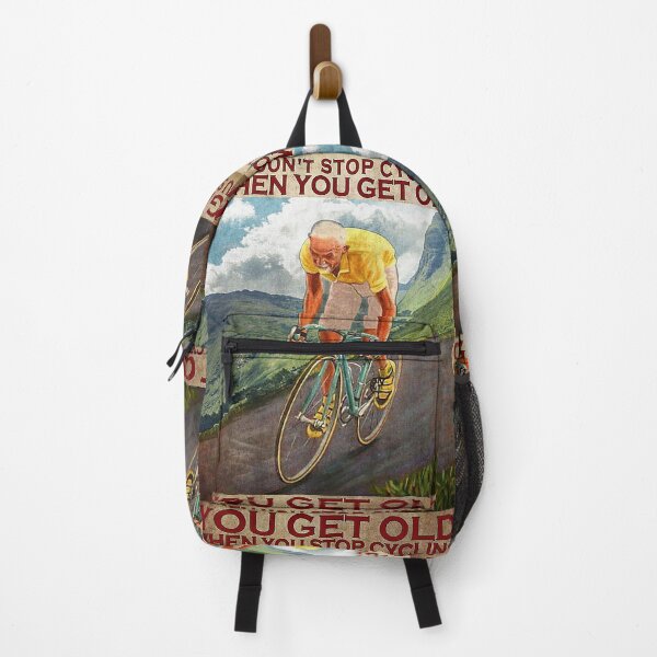 Item preview, You don't stop cycling when you get old you get old when you stop cycling designed and sold by cevyl49.