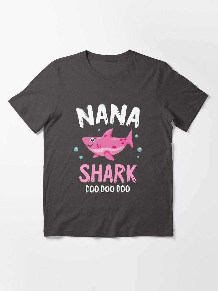 Nana shark t shirt hotsell