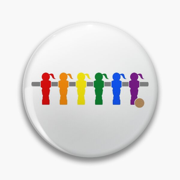 Item preview, Kicker rainbow women soccer designed and sold by 22ndbrand.