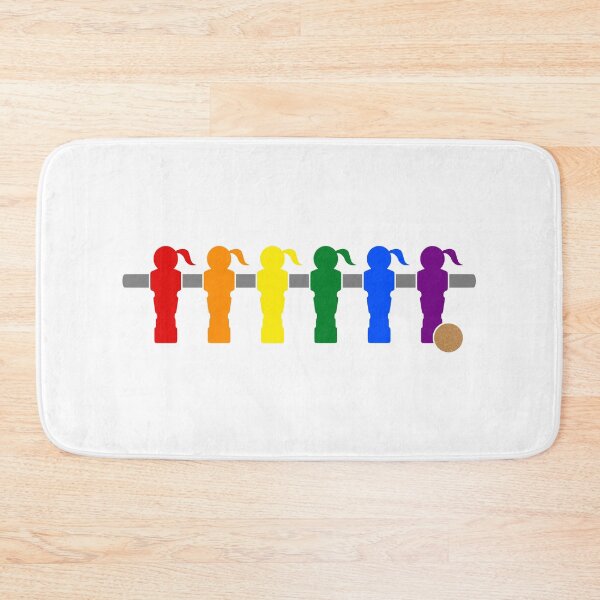 Item preview, Kicker rainbow women soccer designed and sold by 22ndbrand.