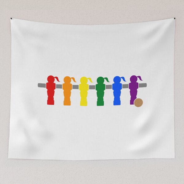 Item preview, Kicker rainbow women soccer designed and sold by 22ndbrand.