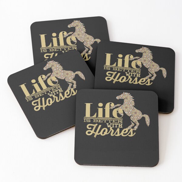 Item preview, Sophisticated Life is better with horses  T-Shirt designed and sold by Lukifo-Caster.