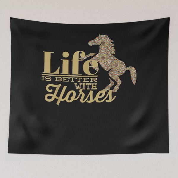 Item preview, Sophisticated Life is better with horses  T-Shirt designed and sold by Lukifo-Caster.