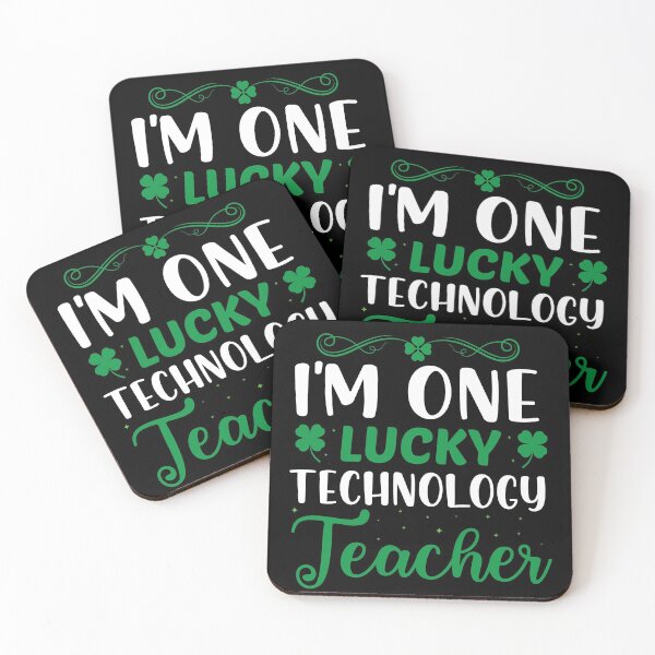 Item preview, I'm one Lucky Technology Teacher - St. Patrick's Day designed and sold by K-icon.