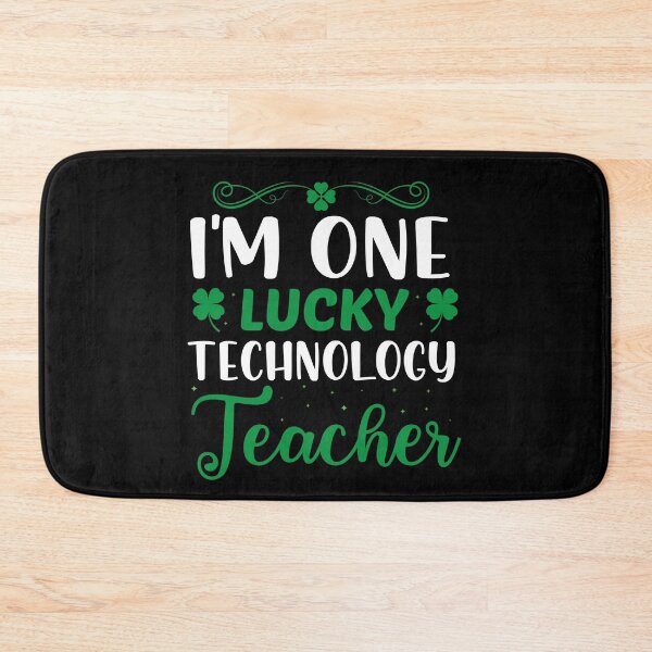 Item preview, I'm one Lucky Technology Teacher - St. Patrick's Day designed and sold by K-icon.