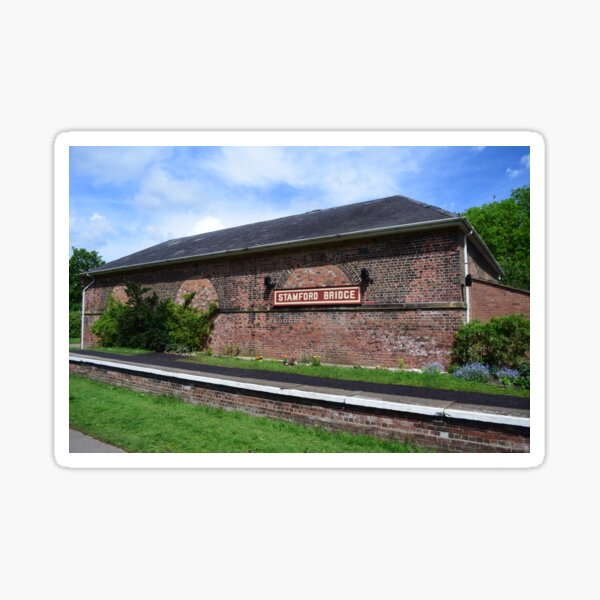 Stamford Bridge - Train Station Building Sticker
