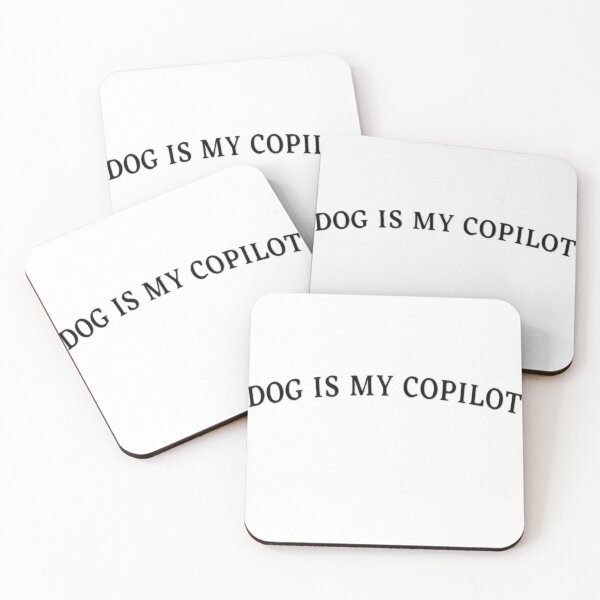 Item preview, Dog is my copilot. designed and sold by advicestechno.