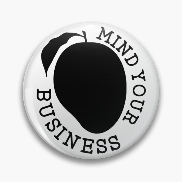 Item preview, Mango Mind Your Business designed and sold by RETROCAKES.