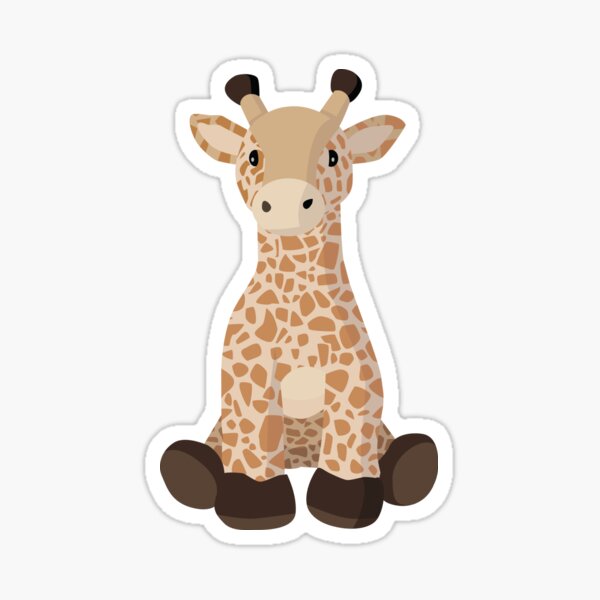 Item preview, Cute Stuffed Toy Giraffe  designed and sold by RobsArtThings.