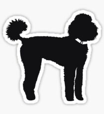 Bentley The Poodle Sticker