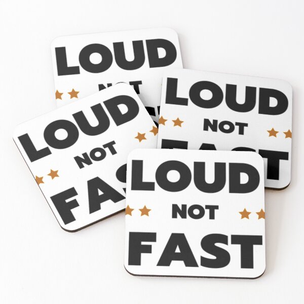 Item preview, Loud Not Fast Subaru- Honda - Ford- Acura- bmw funny jdm decal designed and sold by JoyceBova.