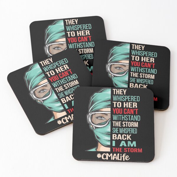 Item preview, CMA gift They Whispered To Her You Can't Withstand The Storm CMA 95 Nurse They Whispered To ,RN,LP,ICU,ER,LVN,NP,CNS designed and sold by davidcgonzale.