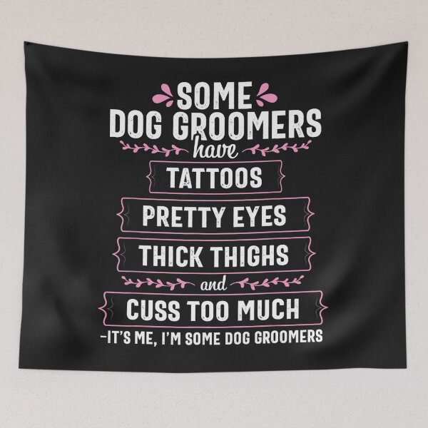 Item preview, Dog Groomer Funny Thick Thighs Pet Grooming Puppy designed and sold by Realmuto.