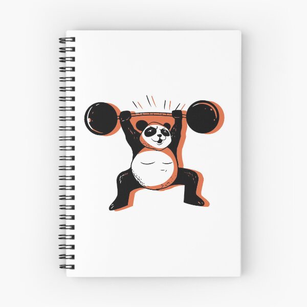 Item preview, Weightlifting weightlifter panda bear designed and sold by DerSenat.