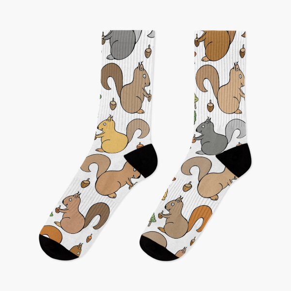 Item preview, Adorable Squirrel Pattern designed and sold by Davey's Designs.