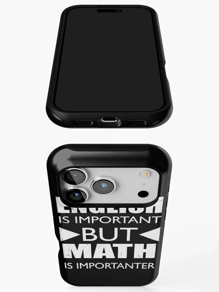 Thumbnail 3 of 4, iPhone Case, English Or Math designed and sold by Clothesify.