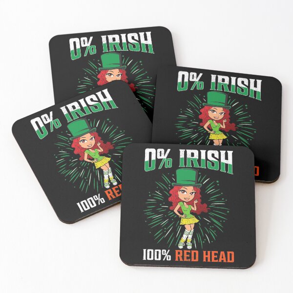 Item preview, 0% Irish 100% Red Head - St. Patrick's Day designed and sold by K-icon.