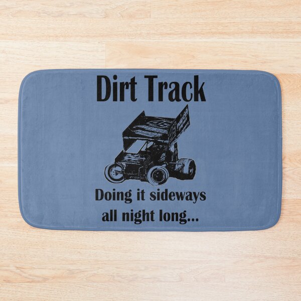 Item preview, Dirt track - doing it sideways all night long (optimised for light merch) designed and sold by shaynetwright.