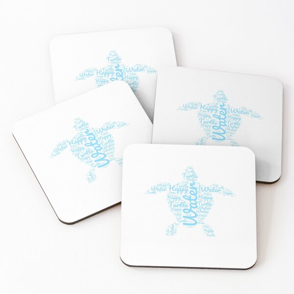 Item preview, Happy Sea Turtle with Words on Shell designed and sold by EveBurbul.