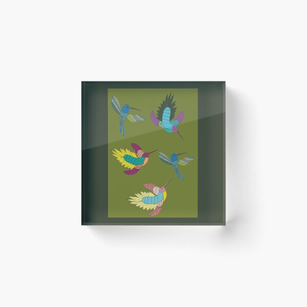 Item preview, Hummingbird flock designed and sold by Veki5.