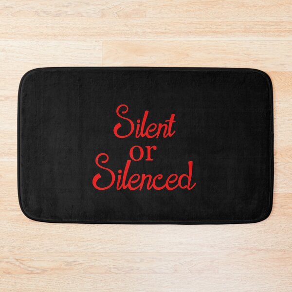 Item preview, Silent or Silenced Quote from interview Meghan Markle Duchess of Sussex 2021 designed and sold by DiensDesign.
