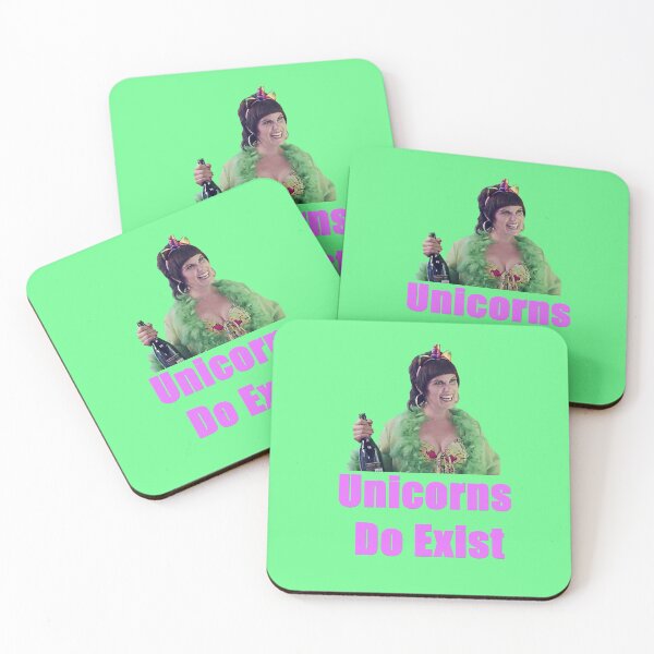 Item preview, Unicorns Do Exist (Soft Green) designed and sold by ShakiraMartz.