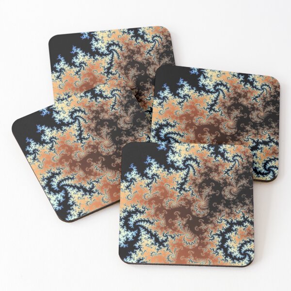 Item preview, Mandelbrot set fractal marble designed and sold by magnetite360.