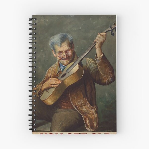Item preview, You don't stop playing when you get old you get old when you stop playing guitar lover designed and sold by cevyl49.