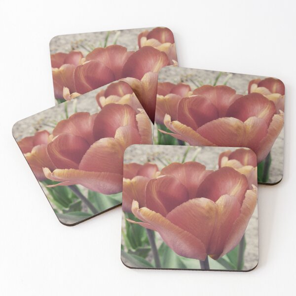 Item preview, Dark moderate red tulip designed and sold by fowons.