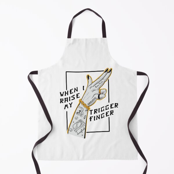 Item preview, When I Raise My Trigger Finger - Original Junglist designed and sold by WULFLAND ARTS.