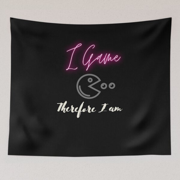 Item preview, I Game Therefore I am designed and sold by Kadouh.