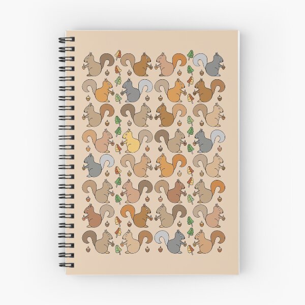 Item preview, Adorable Squirrel Pattern (light brown) designed and sold by Davey's Designs.