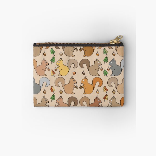 Item preview, Adorable Squirrel Pattern (light brown) designed and sold by Davey's Designs.