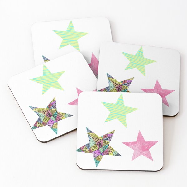 Item preview, Patterned stars designed and sold by JessCarrsArt.