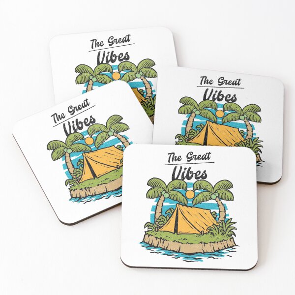 Item preview, The Great Vibes Island designed and sold by YOYOCollection.