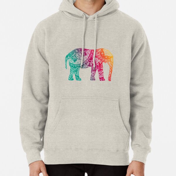 Warm Elephant Pullover Hoodie