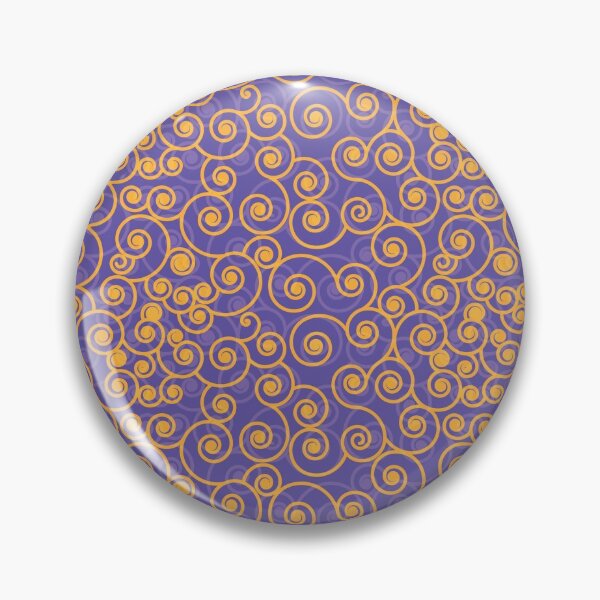 Item preview, Orange spiral pattern on a purple background designed and sold by NW-Photo-Art.