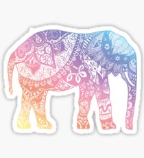 Pastell Elefant Sticker