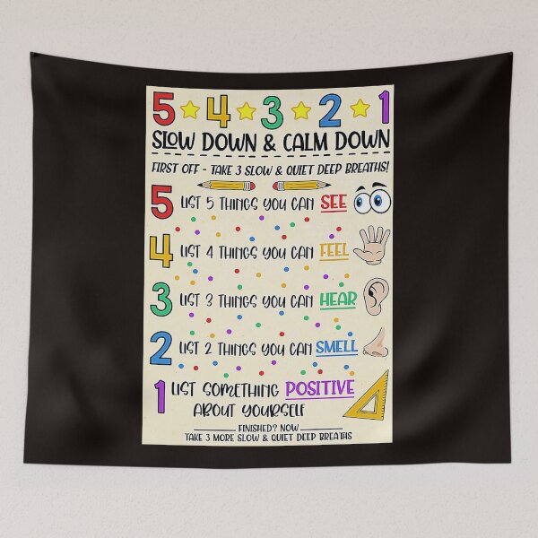 Item preview, Teacher 54321 List Slow down and calm down designed and sold by Cisnerosf97.